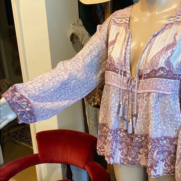 Spell Xanadu Purple Haze Blouse - Picture 6 of 6